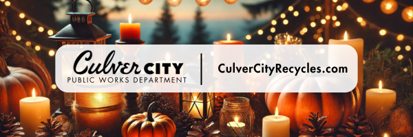 fall winter background image with pumpkins, pinecones, and candles