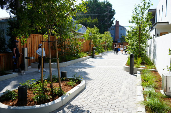 Photo of the completed Farragut Connector