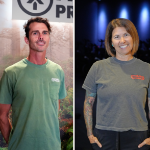 Photos of business owners of Parks Project and Cyclebar