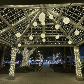 Photo of lights in Media Park