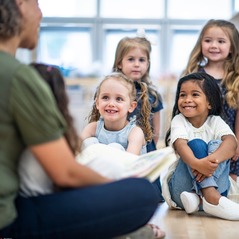 Photo of several children