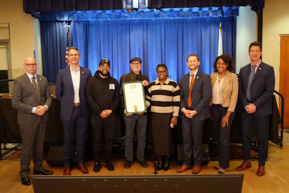 Photo of Black History Month City Council proclamation 