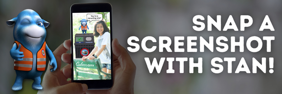 Screenshot of Stan banner