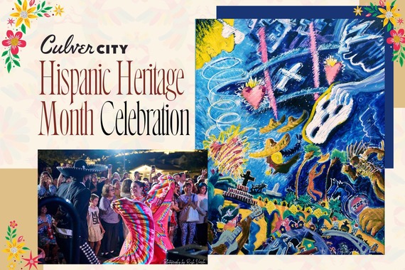 Hispanic Heritage Month Celebration - Culver City Event Graphic