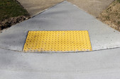 Curb Ramp w/ Truncated Domes