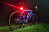 blue bike red light
