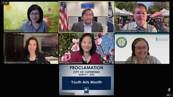 Youth Arts Month Proclamation