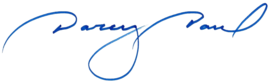 Mayor Paul Digital Signature