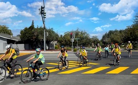 Cyclists in Training