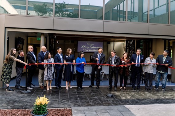 Cupertino Library Expansion Ribbon Cutting