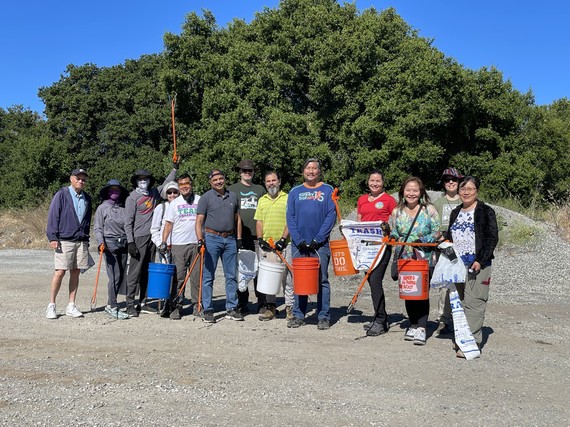 City Council Creek Cleanup