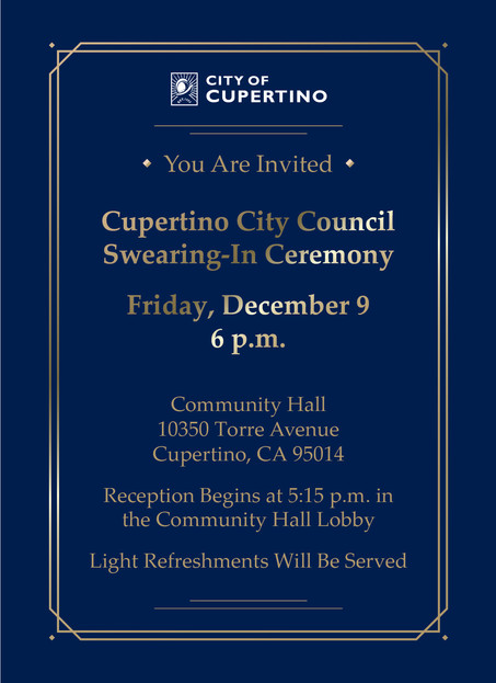 Swearing-In Ceremony Invitation