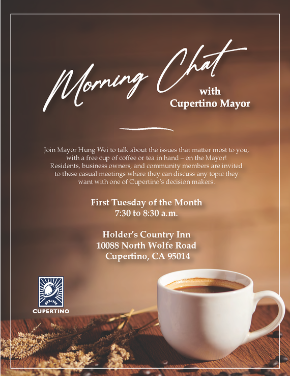 Morning Chat with Cupertino Mayor