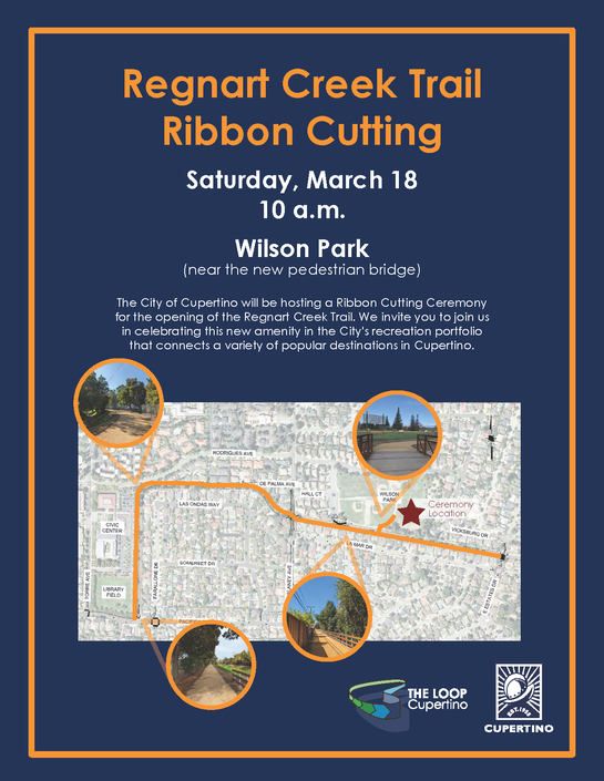 Regnart Creek Trail Ribbon Cutting Ceremony