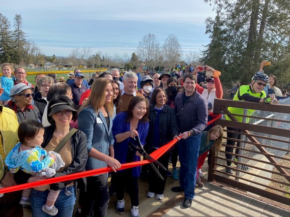 Regnart Creek Trail Ribbon Cutting