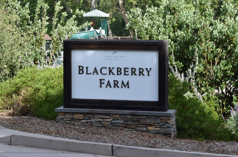 Blackberry farm sign 