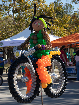 Bike Fest mascot Poppy