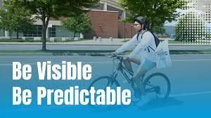 Be Visible when biking