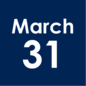 March 31