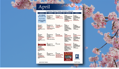 50+ Calendar April 2025