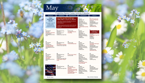 May 50+ Calendar 2025