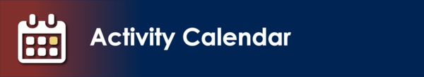 Senior Center eNewsletter Calendar Header