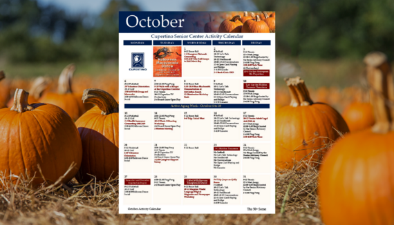 October 50+ Calendar 2025