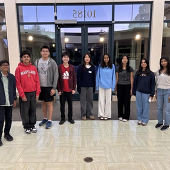 City of Cupertino Teen Commissioners at swearing-in