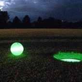 Glow in the dark golf ball