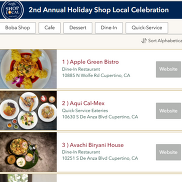 Holiday Dine Local