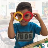 Preschool Open House, Kid Having Fun