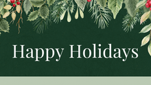 Happy Holidays