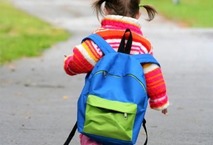 colorful backpack