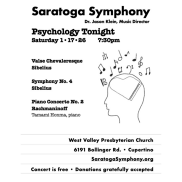 Saratoga Symphony Psychology Tonight