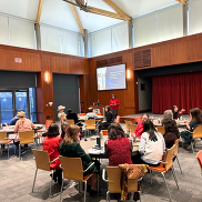 Women's Business Luncheon attendees at Cupertino Community Hall