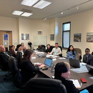 Economic Development Committee members during their January 2026 meeting