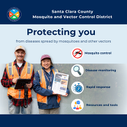 Santa Clara County Mosquito and Vector Control District tips
