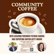 Community Coffee with Assemblymember Ahrens and Mayor Moore