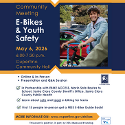 E-Bikes & Youth Safety Community Meeting