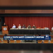 E-Bikes & Youth Safety Community Meeting