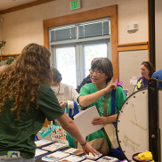 Older adult inquiring about program