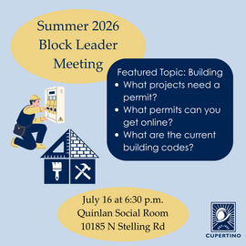 Summer 2026 Block Leader Meeting