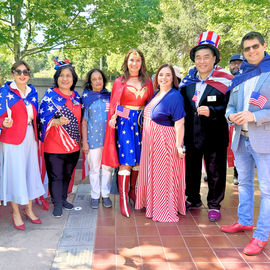 Celebrating Fourth of July