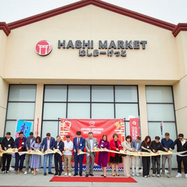 Hashi Market Ribbon Cutting 