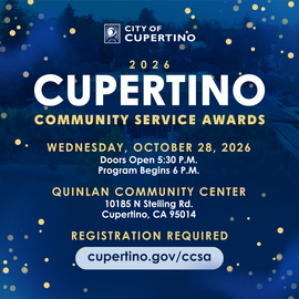 Cupertino Community Service Awards 2026 Sold Out