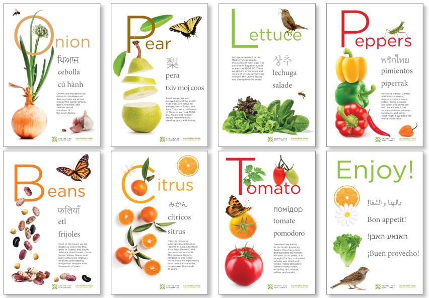 Eating Learning Growing resource posters