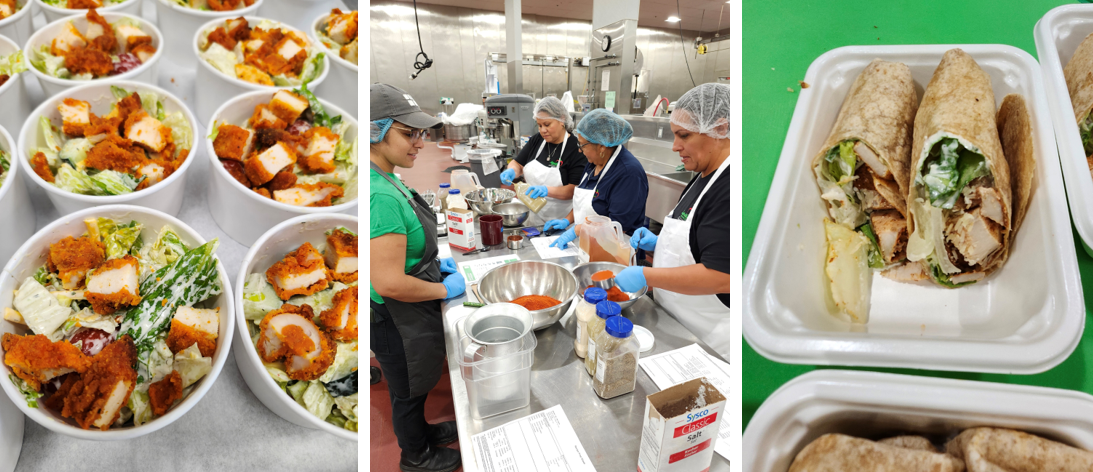 food served in school cafeteria