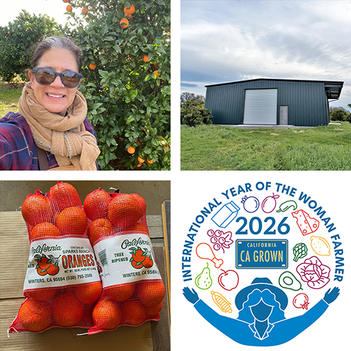 Sparks Ranch owner Karina Sparks received CDFA Farm to School Incubator Grant Program funding