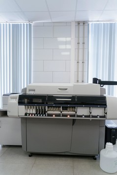 Photo of a wide printer