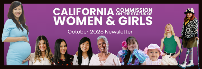 October 2025 Bulletin Headline with various women